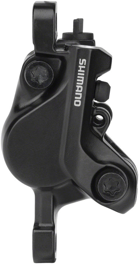 Shimano BR-MT500 Disc Brake Caliper - 2-piston Post Mount Resin Pads Front Rear BLK Disc Brake Calipers Shimano   