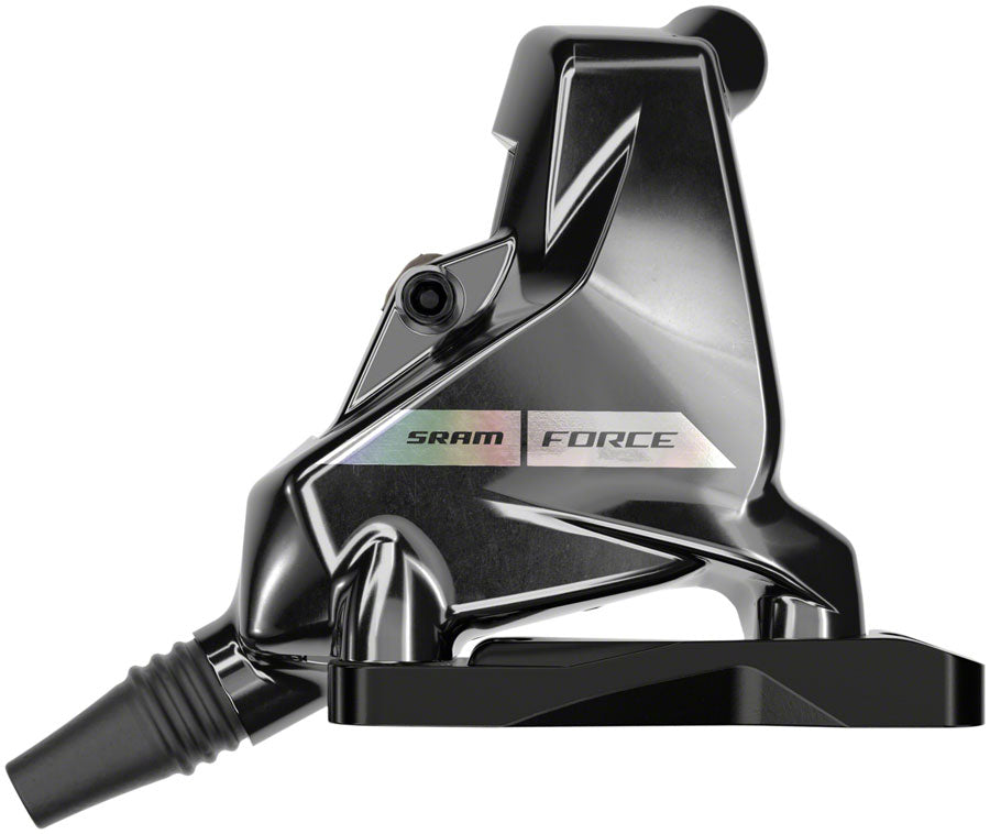 SRAM Force AXS eTap Hydraulic Disc Brake Caliper Assembly - Front Rear Flat Mount Iridescent Gray D2 Disc Brake Calipers SRAM   