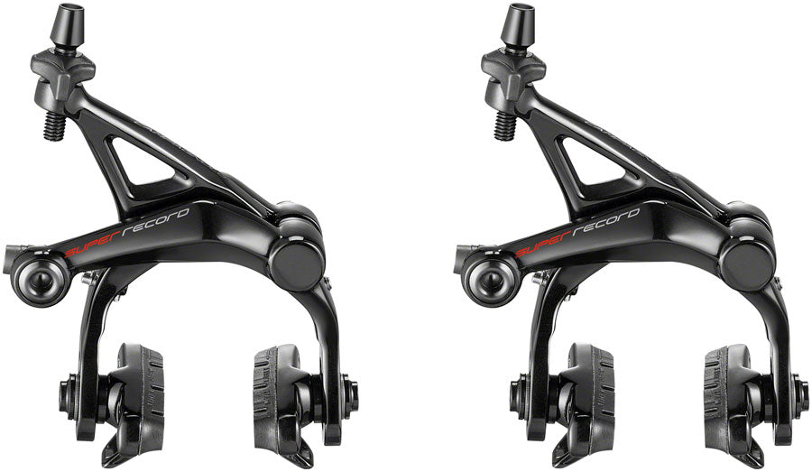 Campagnolo Super Record Brakeset Dual Pivot Front and Rear Black Road Caliper Brakes Campagnolo   