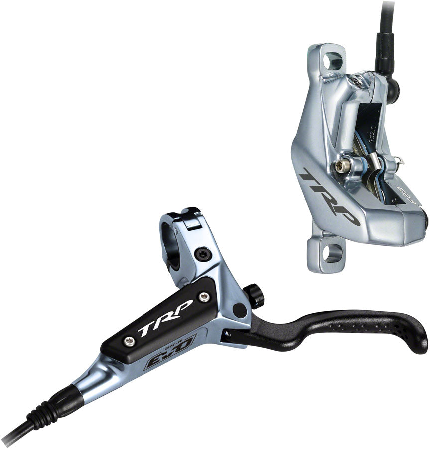 TRP DH-R EVO HD-M846 Disc Brake Lever - Front Hydraulic Post Mount Silver Disc Brake & Lever TRP   