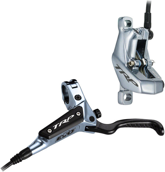 TRP DH-R EVO HD-M846 Disc Brake and Lever - Rear Hydraulic Post Mount Silver Disc Brake & Lever TRP   