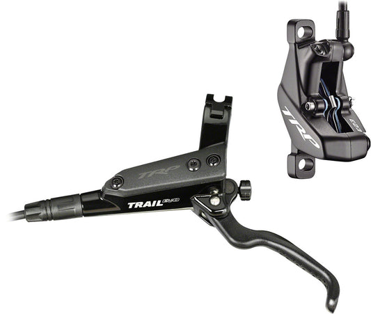 TRP Trail EVO Disc Brake and Lever - Front Hydraulic Post Mount Black Disc Brake & Lever TRP   