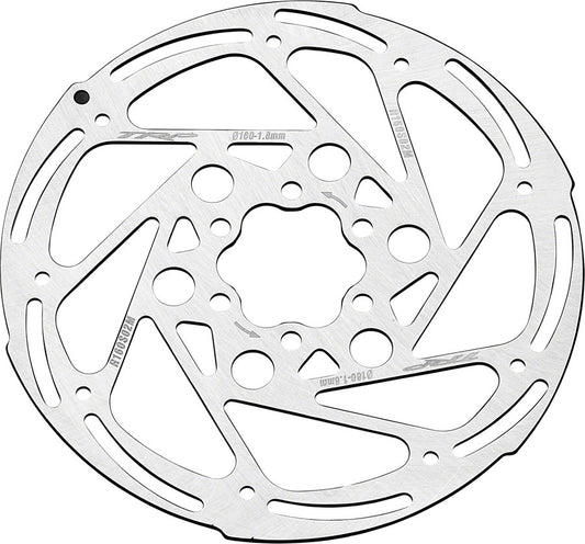 TRP R2 Disc Brake Rotor - 160mm 6-Bolt 1.8mm Rust Blocker Treatment Silver Disc Rotor TRP   