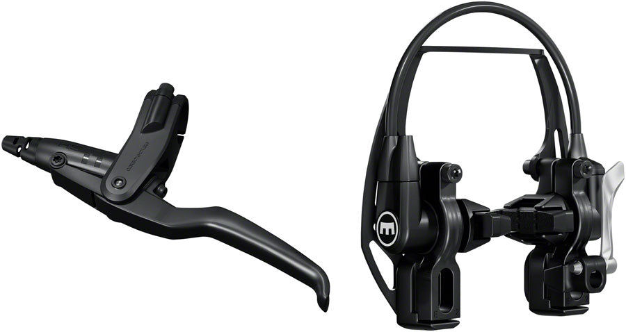 Magura HS11 Linear Pull Brake and Lever - Front or Rear 4-Finger Lever Black Linear Pull Brakes Magura   