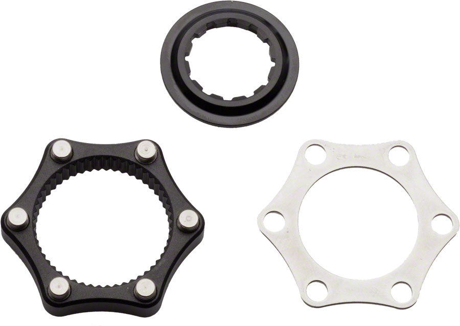 Problem Solvers Center Lock to 6-Bolt Rotor Adapter Kit - QR and 12mm Axle Disc Rotor Problem Solvers   
