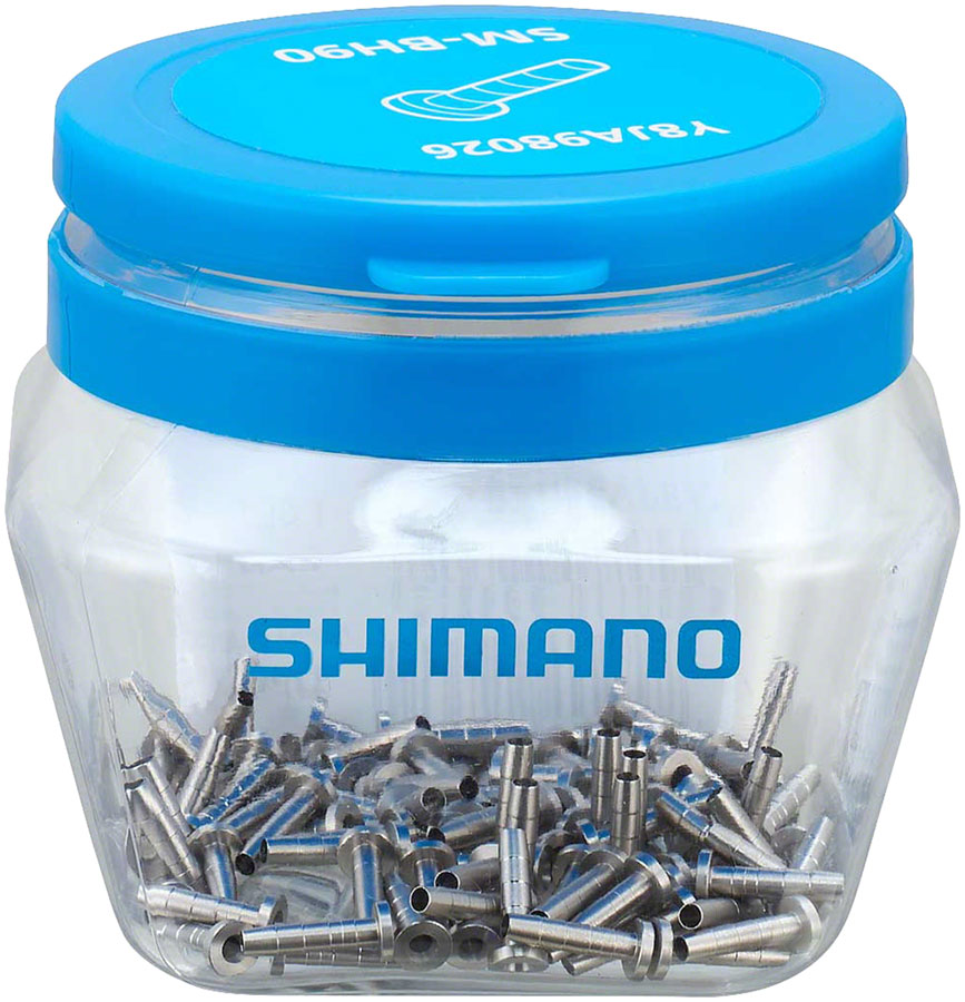 Shimano BH90 Brake Hose Connecting Insert - Bulk Jar 100 pcs. Disc Hose and Parts Shimano   