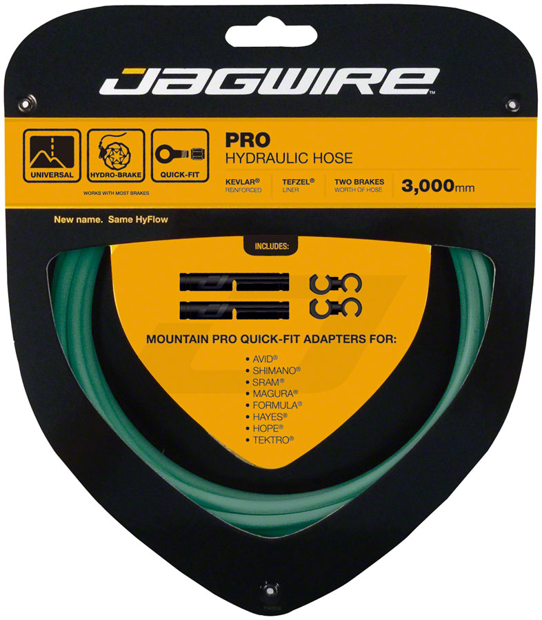 Jagwire Pro Hydraulic Disc Brake Hose Kit 3000mm Celeste Disc Hose and Parts Jagwire   