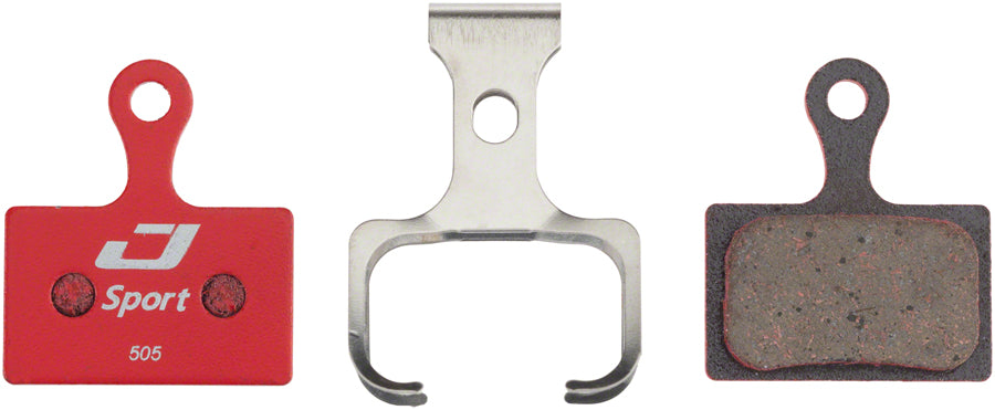 Jagwire Sport Semi-Metallic Disc Brake Pads - For Shimano Dura-Ace 9170 Ultegra R8070 105 R7070 GRX RX810 Box/25 Pairs Disc Brake Pads Jagwire   