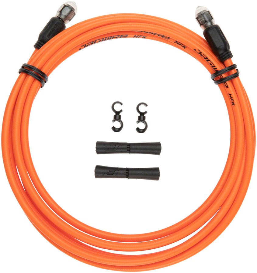 Jagwire Pro Hydraulic Disc Brake Hose Kit 3000mm Orange Disc Hose and Parts Jagwire   