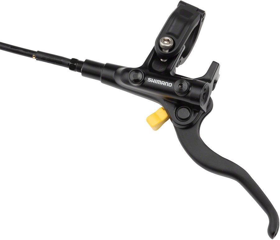 Shimano Deore BL-M4100/BR-MT410 Disc Brake Lever - Front Hydraulic Resin Pads Gray Disc Brake & Lever Shimano   