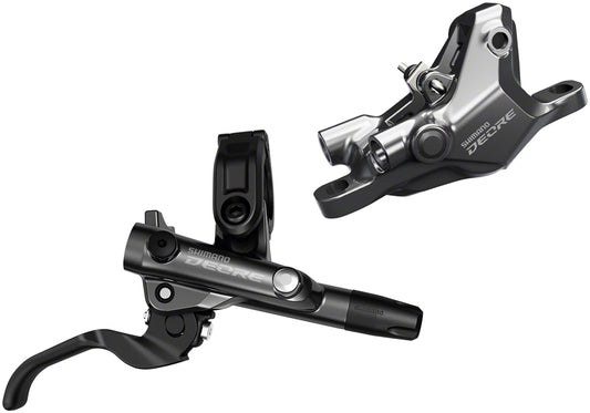 Shimano Deore BL-M6100/BR-M6100 Disc Brake Lever - Rear Hydraulic Resin Pads Gray Disc Brake & Lever Shimano   