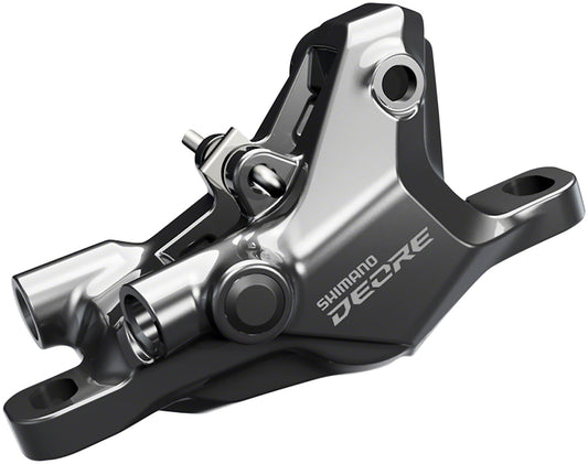Shimano Deore BR-M6100 Disc Brake Caliper - Front Rear Hydraulic Resin Pads Gray Disc Brake Calipers Shimano   
