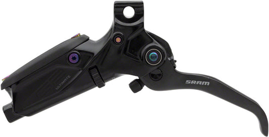 SRAM G2 Ultimate Disc Brake Lever Assembly - Carbon Lever Gloss BLK Rainbow Hardware A2 Hydraulic Brake Lever Part SRAM   