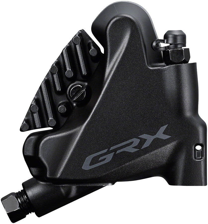 Shimano GRX BR-RX400 Flat-Mount Disc Brake Caliper Resin Pads Fins adaptor sold seperately Disc Brake Calipers Shimano   