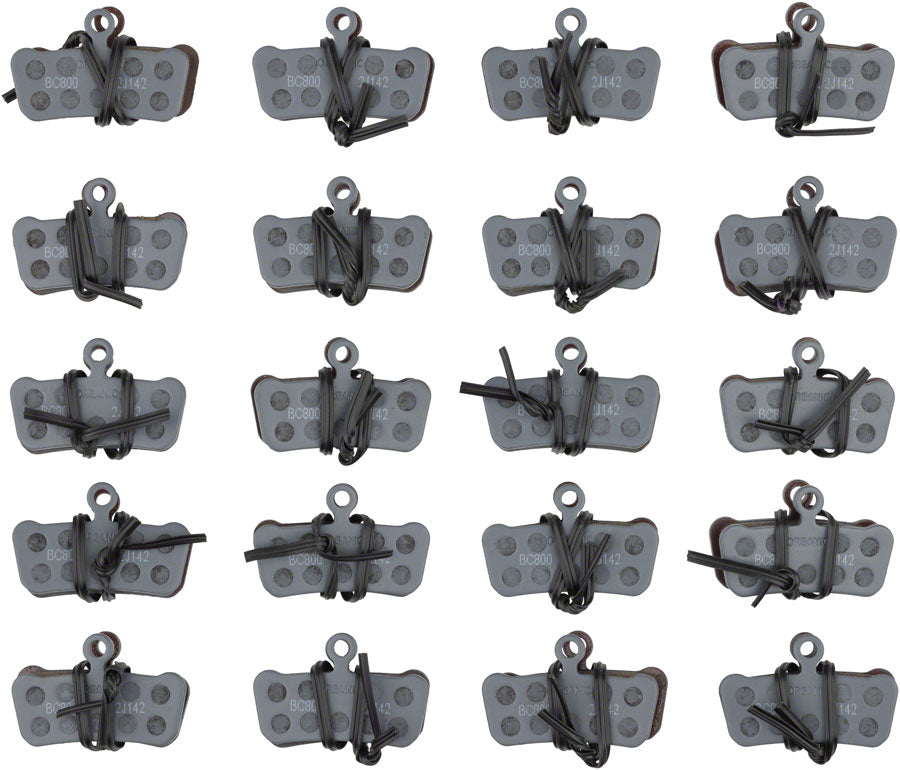 SRAM Disc Brake Pads - Organic Compound Steel Backed Powerful For Trail Guide G2 Box/20 Pair Disc Brake Pads SRAM   