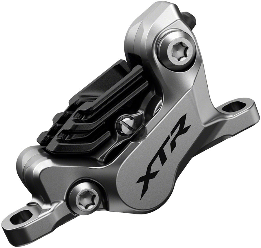 Shimano XTR BR-M9120 Disc Brake Caliper - Front Rear Post Mount 4-Piston Includes Finned Metallic Pads Disc Brake Calipers Shimano   