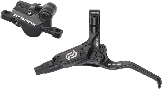 Promax Solve DSK-923 Disc Brake Lever Set - Front 2-Piston Hydraulic Post Mount BLK Disc Brake & Lever Promax   