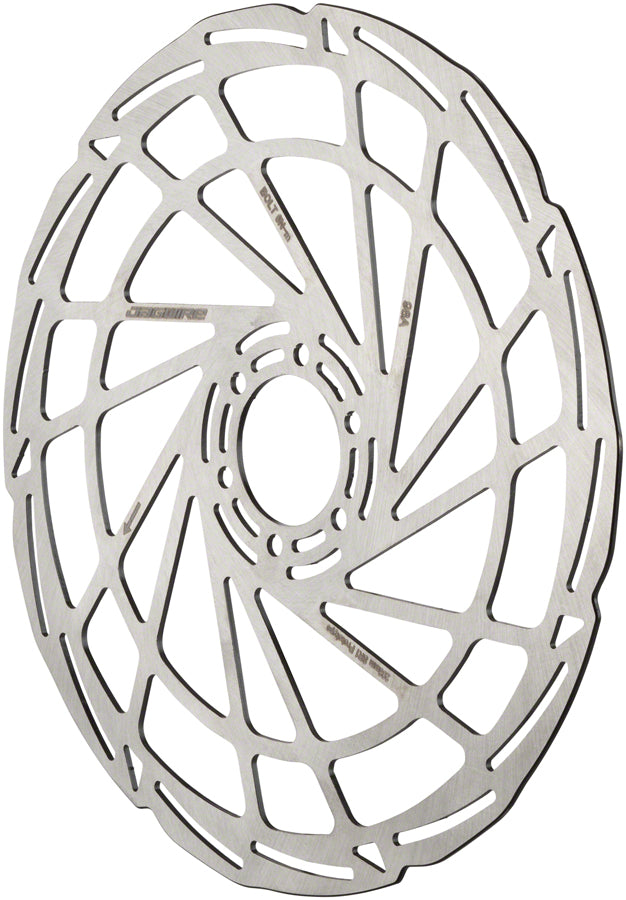 Jagwire Sport SR1 Disc Brake Rotor - 203mm 6-Bolt Silver Disc Rotor Jagwire   