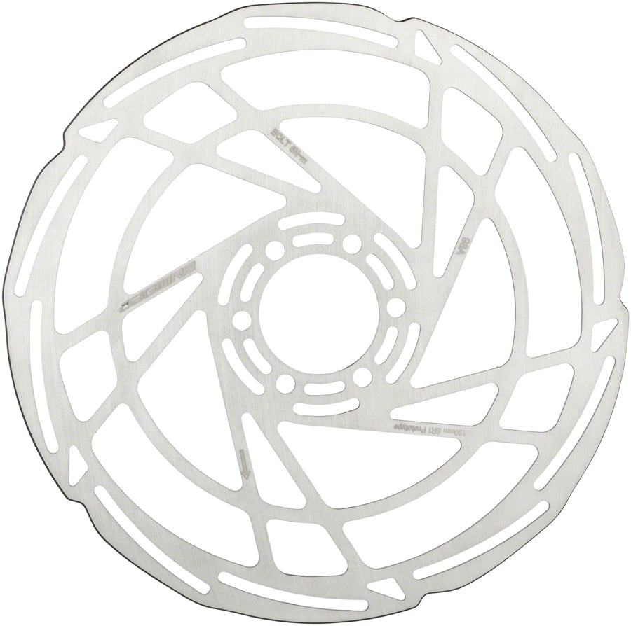 Jagwire Sport SR1 Disc Brake Rotor - 180mm 6-Bolt Silver Disc Rotor Jagwire   