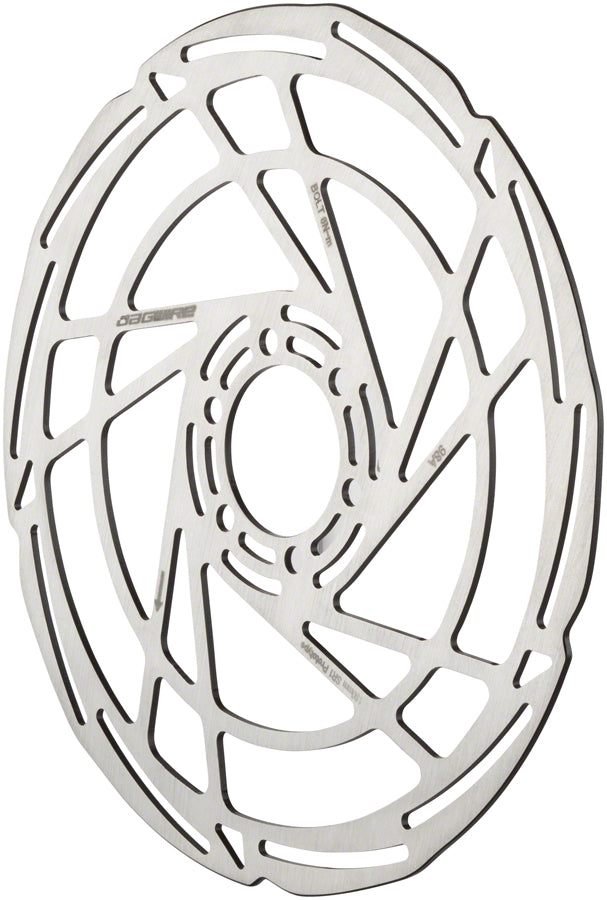 Jagwire Sport SR1 Disc Brake Rotor - 180mm 6-Bolt Silver Disc Rotor Jagwire   