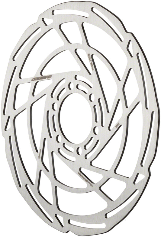 Jagwire Sport SR1 Disc Brake Rotor - 160mm 6-Bolt Silver Disc Rotor Jagwire   