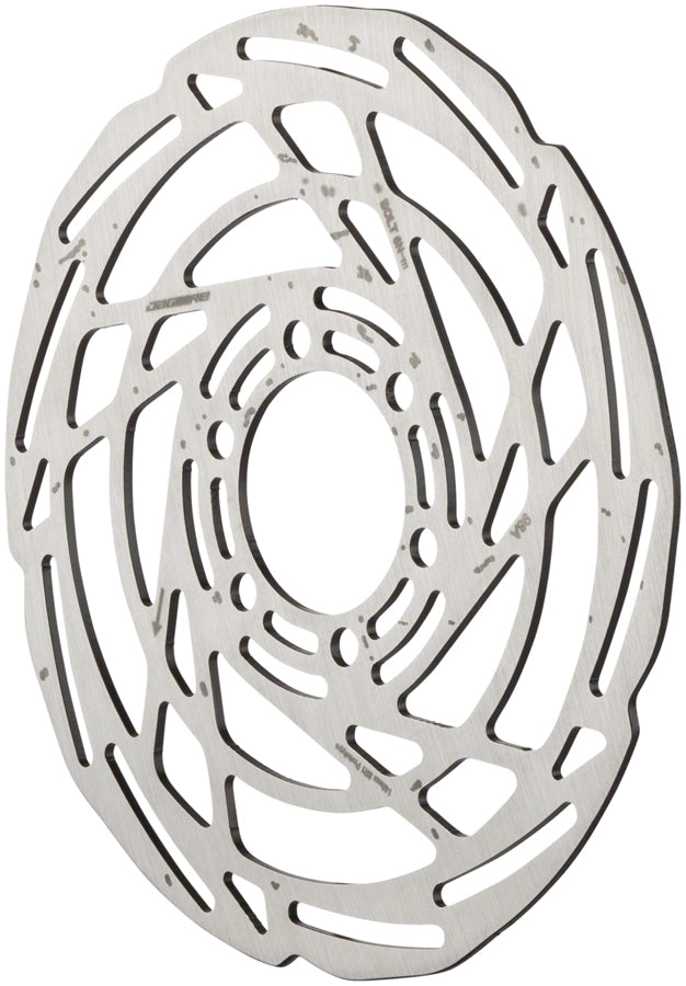 Jagwire Sport SR1 Disc Brake Rotor - 140mm 6-Bolt Silver Disc Rotor Jagwire   