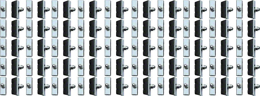 Jagwire Basics X-Caliper Brake Pads - Threaded Black Box of 50 Pairs Brake Pads Jagwire   