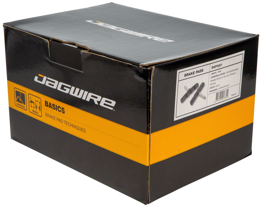 Jagwire Mountain Sport Brake Pads Smooth Post 70mm Pad Box of 50 Pairs Brake Pads Jagwire   