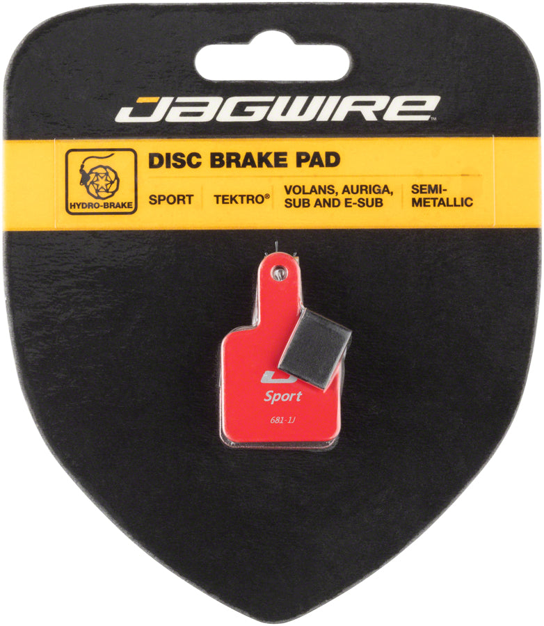 Jagwire Mountain Sport Semi-Metallic Disc Brake Pads Tektro Volans Auriga Auriga SUB Auriga E-SUB Disc Brake Pads Jagwire   