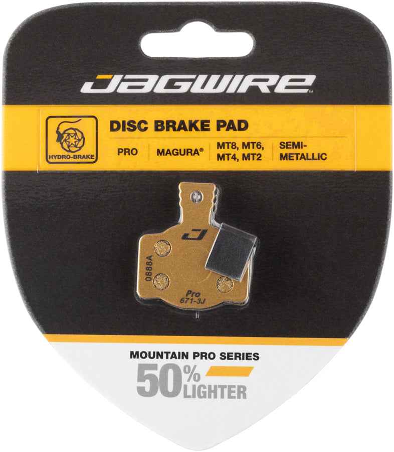 Jagwire Mountain Pro Alloy Backed Semi-Metallic Disc Brake Pad Magura MT8 MT6 MT4 MT2 Disc Brake Pads Jagwire   