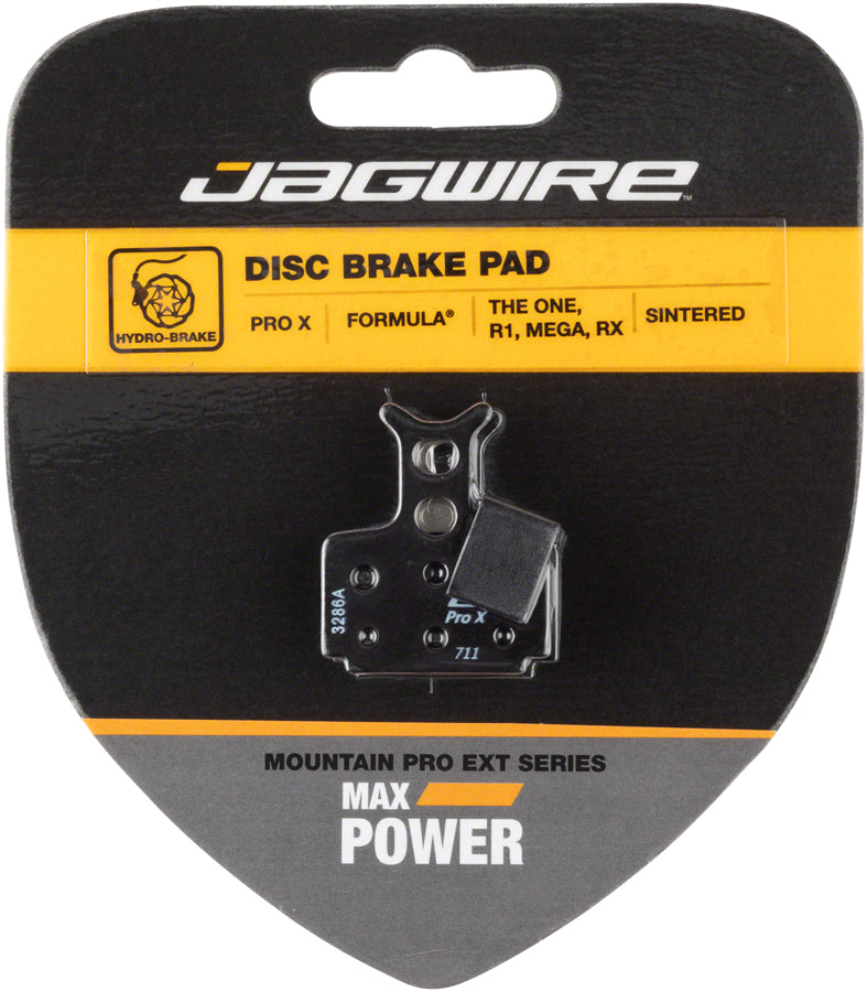 Jagwire Mountain Pro Extreme Sintered Disc Brake Pads Formula R1R R1 T1 RX RO Disc Brake Pads Jagwire   