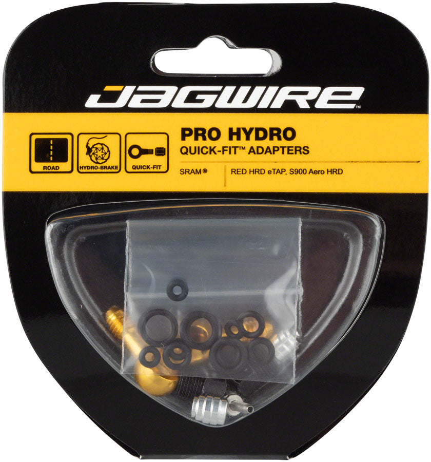 Jagwire Pro Quick-Fit Adapters Hydraulic Hose - Fits SRAM RED eTap HRD S900 Aero HRD Disc Hose and Parts Jagwire   