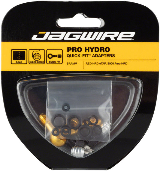 Jagwire Pro Quick-Fit Adapters Hydraulic Hose - Fits SRAM RED eTap HRD S900 Aero HRD Disc Hose and Parts Jagwire   