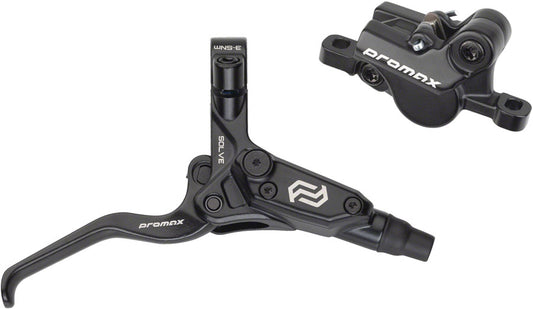 Promax Solve DSK-923 Disc Brake Lever Set - Rear 2-Piston Hydraulic Post Mount BLK Disc Brake & Lever Promax   