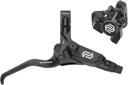 Promax F1 / DSK-927 Disc Brake and Lever - Rear Hydraulic Flat Mount Black Disc Brake & Lever Promax   