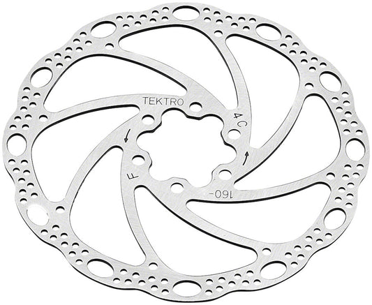 Tektro TR140-22 Disc Rotor - 140mm 6-Bolt Silver Disc Rotor Tektro   