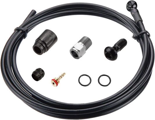 Tektro #30 Hydraulic Brake Hose Kit - With Banjo Unit 5.0mm x 2000mm Disc Hose and Parts Tektro   