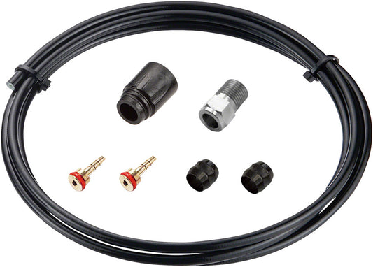 Tektro #30 Hydraulic Brake Hose Kit - With Connecting Bolt Unit 5.0mm x 2000mm Disc Hose and Parts Tektro   