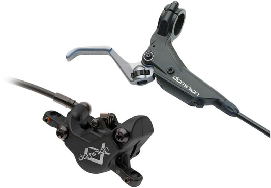 Hayes Dominion A2 Disc Brake Lever - Front Hydraulic Post Mount Stealth BLK/Gray Disc Brake & Lever Hayes   