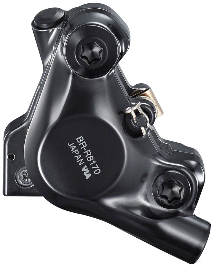 Shimano Ultegra BR-8170 Hydraulic Disc Brake Caliper - Rear Flat Mount Finned Resin Brake Pads Disc Brake Calipers Shimano   