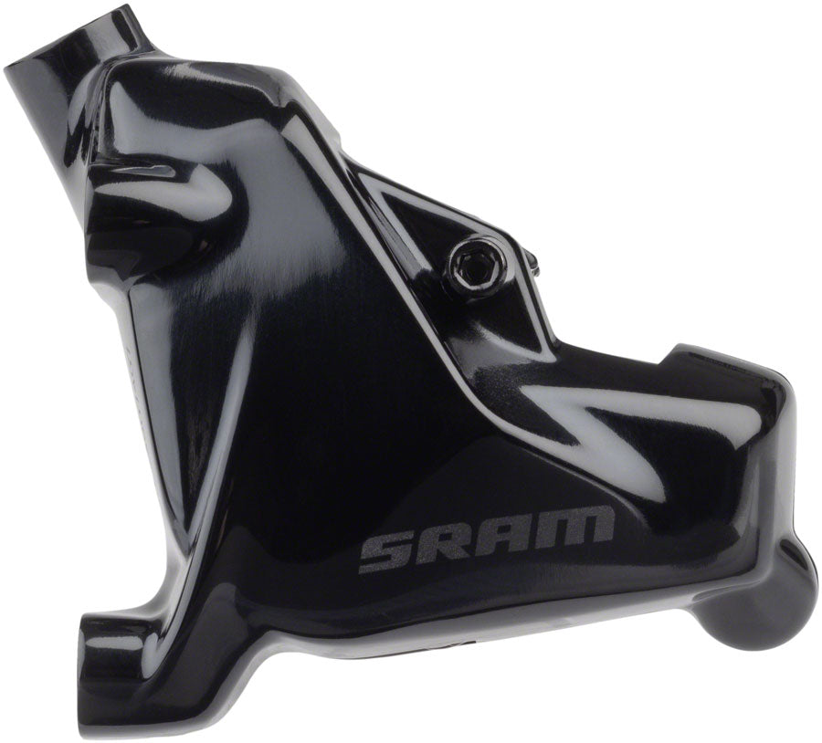SRAM S-900 Disc Brake Caliper - Flat Mount 2-Piston 2-Piece HRD Black Disc Brake Calipers SRAM   