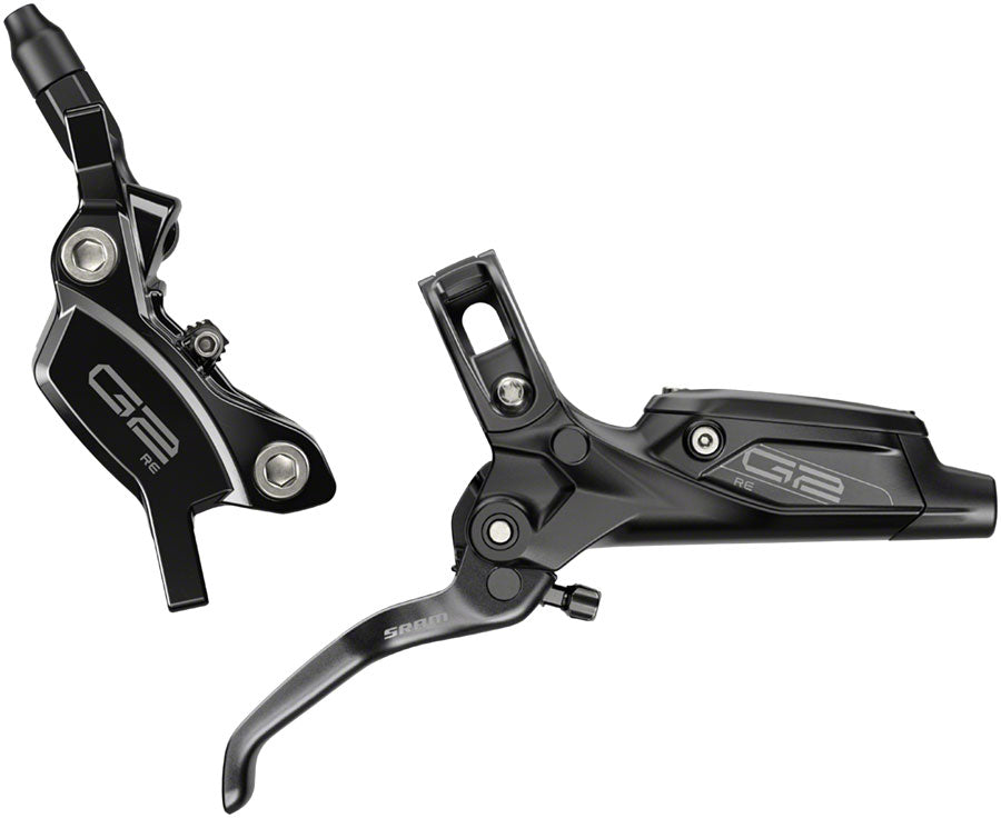 SRAM G2 RE Disc Brake and Lever - Front Hydraulic Post Mount Gloss Black A2 Disc Brake & Lever SRAM   