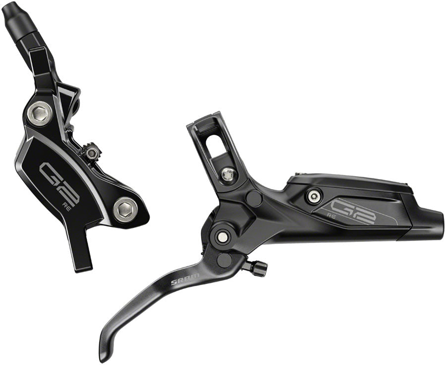 SRAM G2 RE Disc Brake and Lever - Rear Hydraulic Post Mount Gloss Black A2 Disc Brake & Lever SRAM   