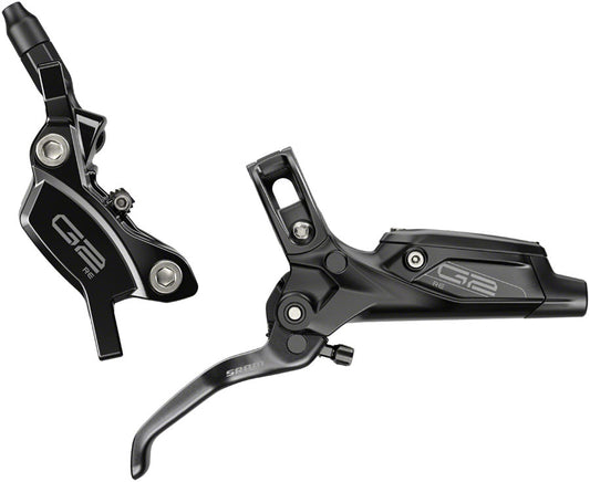 SRAM G2 RE Disc Brake and Lever - Rear Hydraulic Post Mount Gloss Black A2 Disc Brake & Lever SRAM   