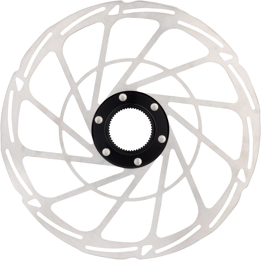 Jagwire Sport SR1 Disc Brake Rotor - 220mm Center Lock Silver Disc Rotor Jagwire   