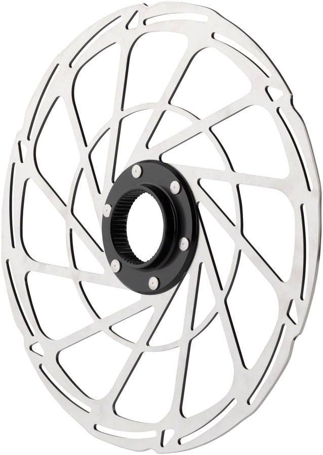 Jagwire Sport SR1 Disc Brake Rotor - 220mm Center Lock Silver Disc Rotor Jagwire   