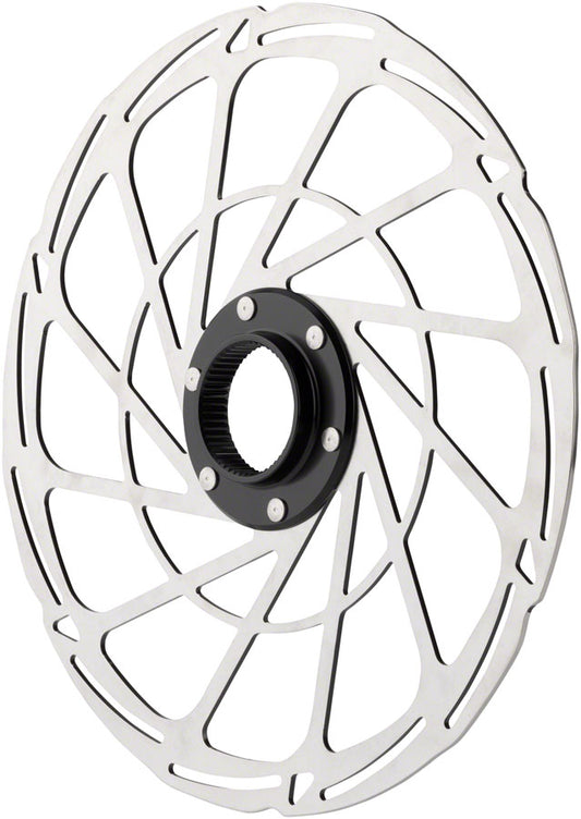 Jagwire Sport SR1 Disc Brake Rotor - 220mm Center Lock Silver Disc Rotor Jagwire   