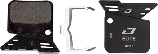 Jagwire Elite Cooling Disc Brake Pad - Semi-Metallic Aluminum Backed Fits SRAM Red 22 B1 Force 22 A1 Rival 22 A1 Apex 1 A1 Disc Brake Pads Jagwire   