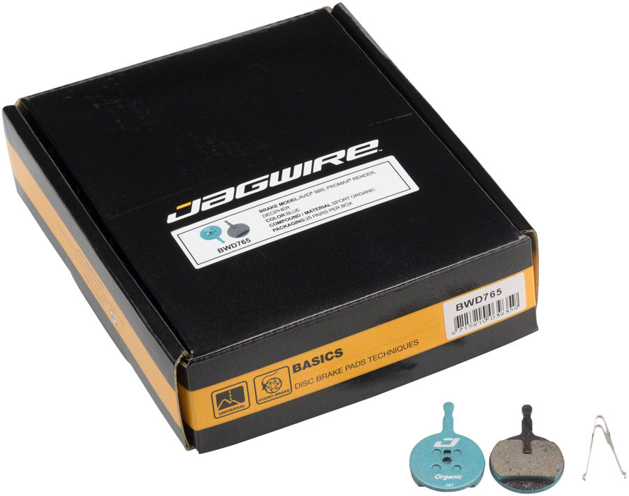 Jagwire Sport Organic Disc Brake Pads for Avid BB5 Promax Render Decipher Disc Brake Pads Jagwire   