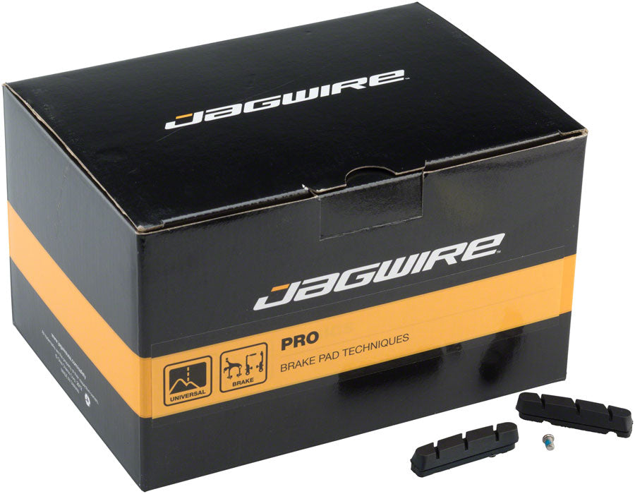 Jagwire Road Pro S Brake Pad Inserts SRAM/Shimano Box of 50 Pairs Black Brake Pads Jagwire   